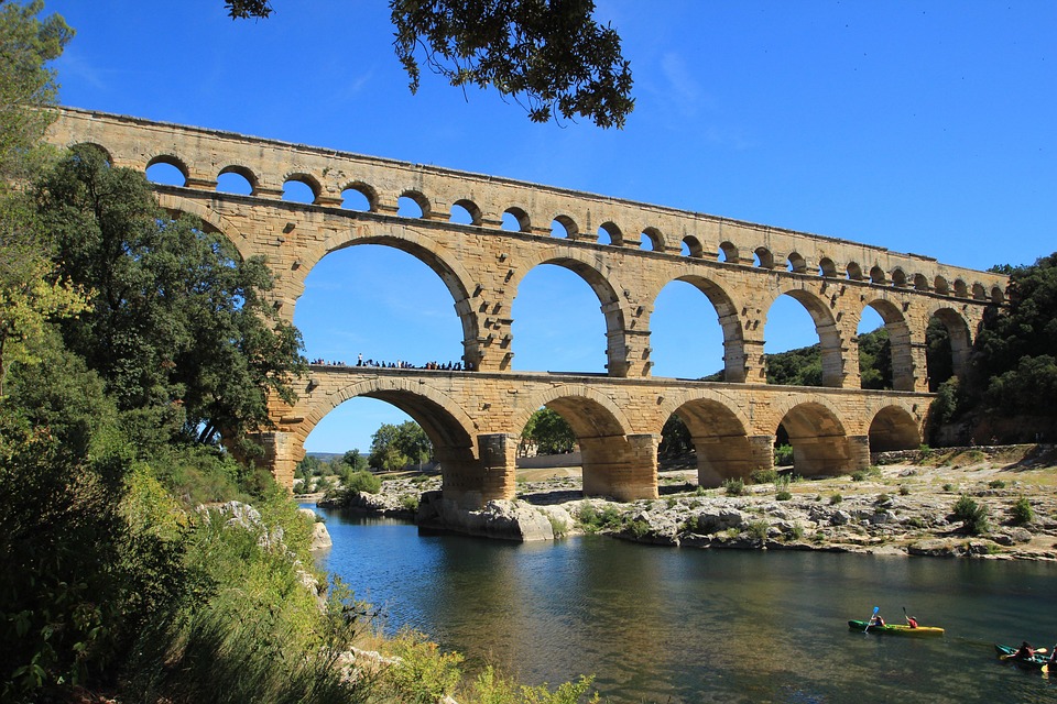 Pont Du Gard Provence France - Free photo on Pixabay - Pont Du Gard Vers Pont Du Gard Frankrijk