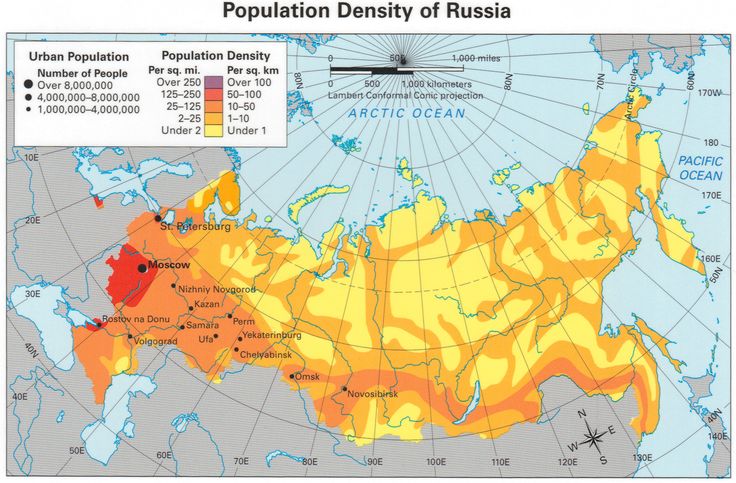 ...population density of Russia | Mapas, Planos - Hoeveel Inwoners Rusland Per Km2