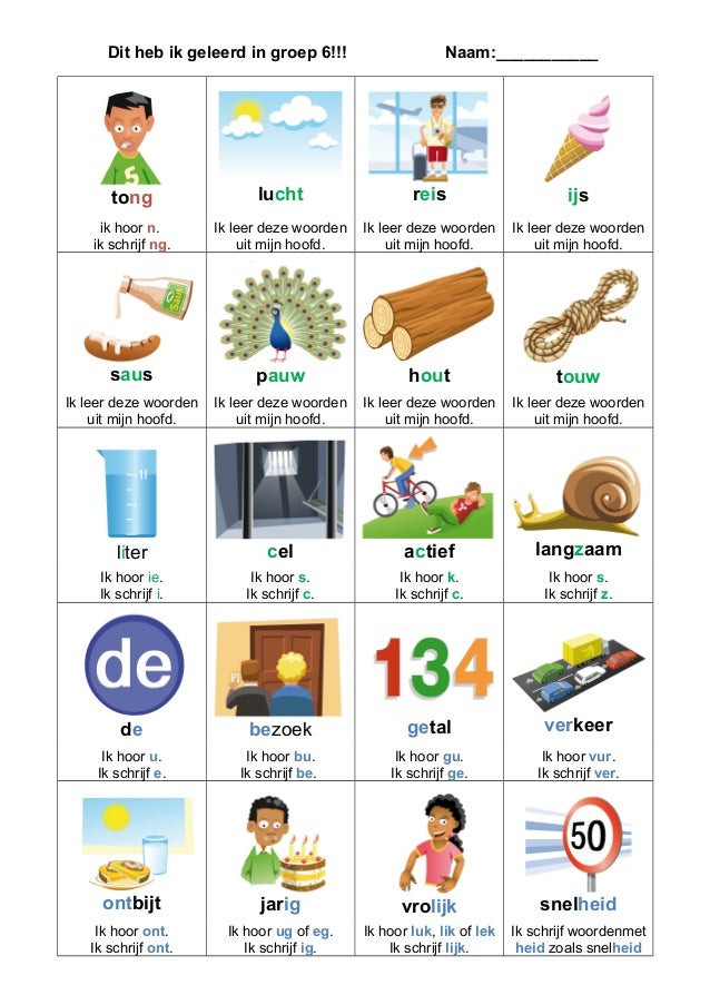 Portfolio spellingcategorieen groep_6_taal_actief_ - Spelling Taal Actief Groep 8