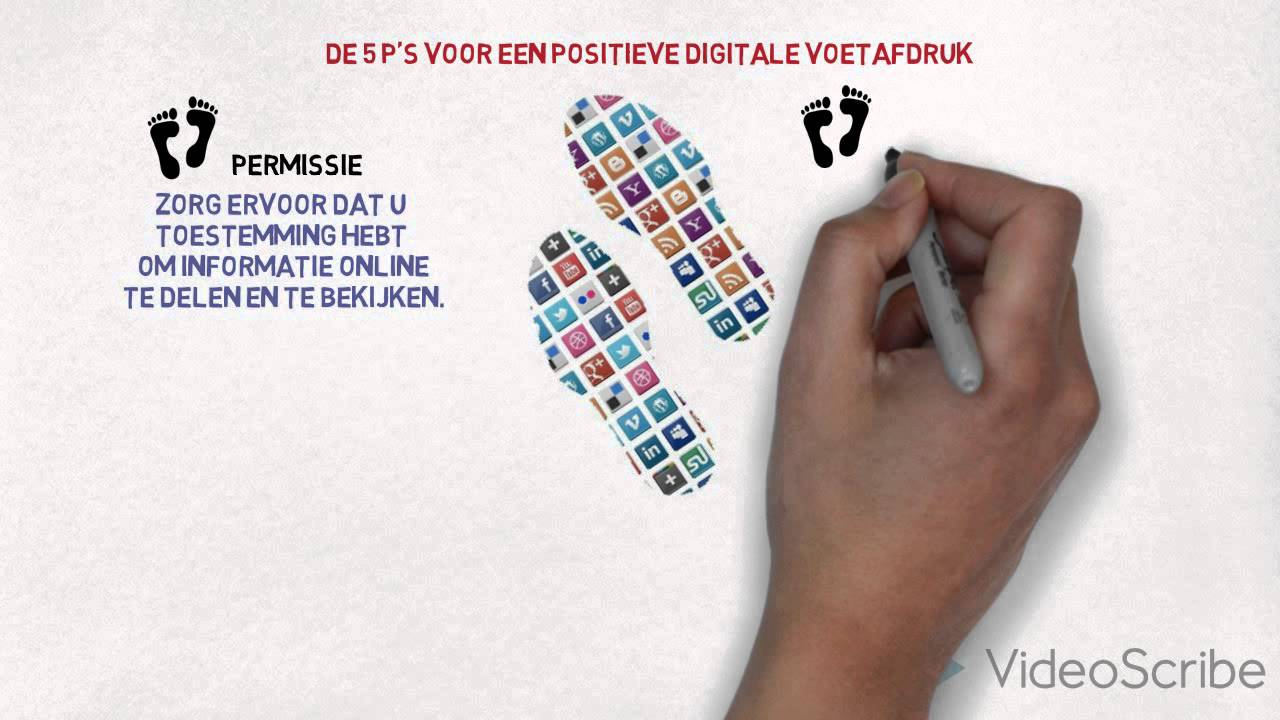 Positieve digitale voetafdruk - YouTube - Horen Wachtwoorden Bij Je Digitale Voetafdruk