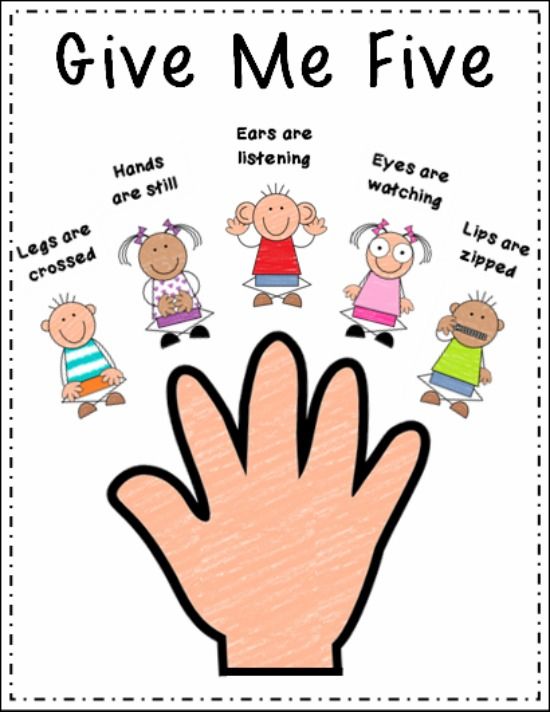 Positive Behavior and Procedures in the Classroom | Preschool behavior - Geef Me De Vijf Methode Voorbeeld