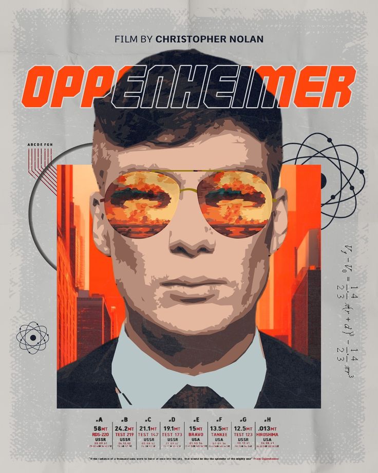 Poster Film Oppenheimer | Cartaz, Desenhos, Filmes - Waar Gaat Film Oppenheimer Over