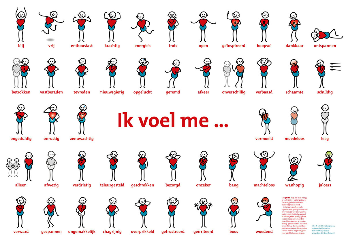 Poster 'Ik voel me' - De Verbindingsfirma - Ik Voel Me Sexy Als Ik Dans