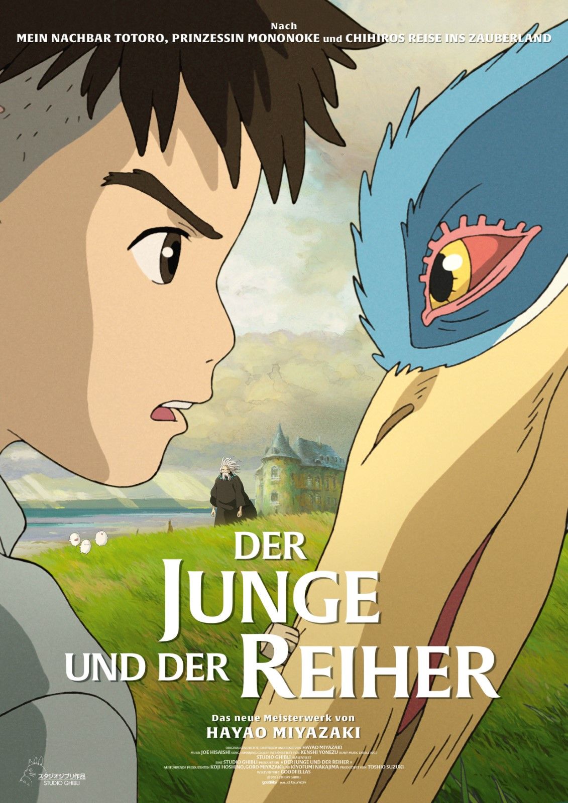 Poster zum Film Der Junge und der Reiher - Bild 1 auf 20 - FILMSTARTS.de - Der Besuch Der Alten Damen