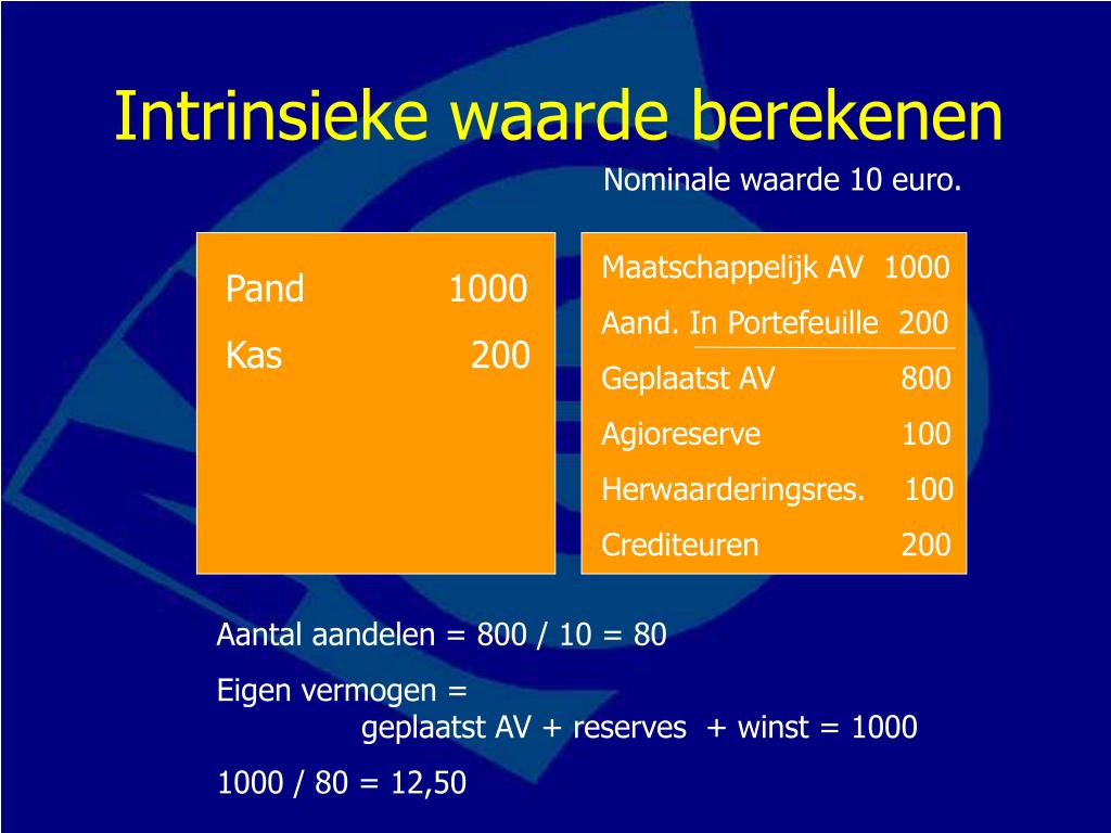 PPT - Agenda PowerPoint Presentation, free download - ID:3865974 - Wat Is De Intrinsieke Waarde Van Een Aandeel