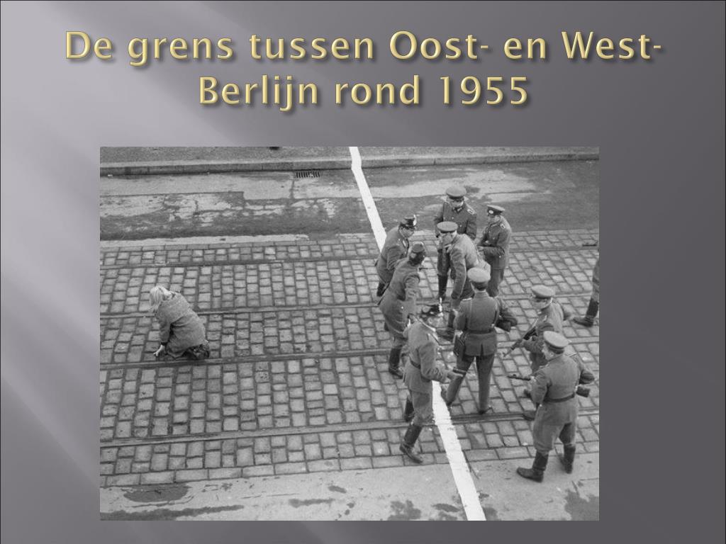 PPT - De Berlijnse muur 1961-1989 PowerPoint Presentation, free - Hoe Noemde Een West Duitser Een Oost Duitser