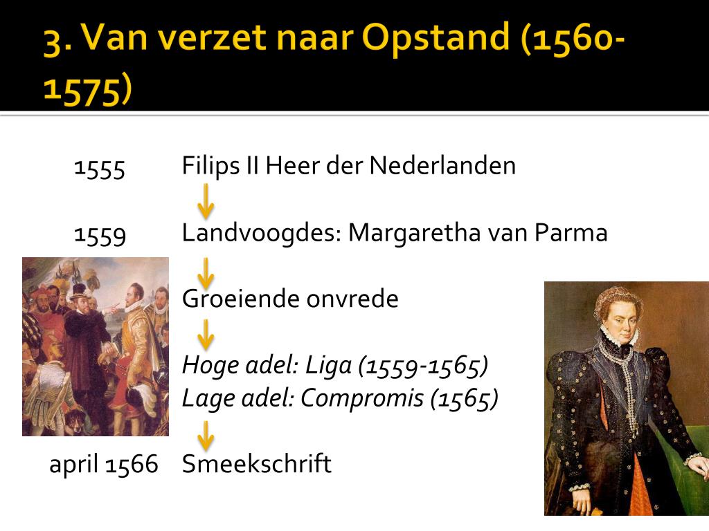 PPT - DE NEDERLANDSE OPSTAND / de 80-jarige oorlog: 1568-1648 - Nederlandse Opstandelingen 80 Jarige Oorlog