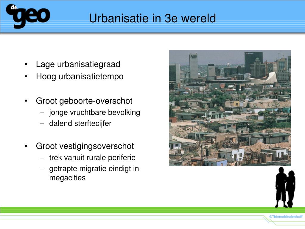 PPT - Demografie: transitie en migratie VWO PowerPoint Presentation - Wat Is Het Tegenovergestelde Van Urbanisatie