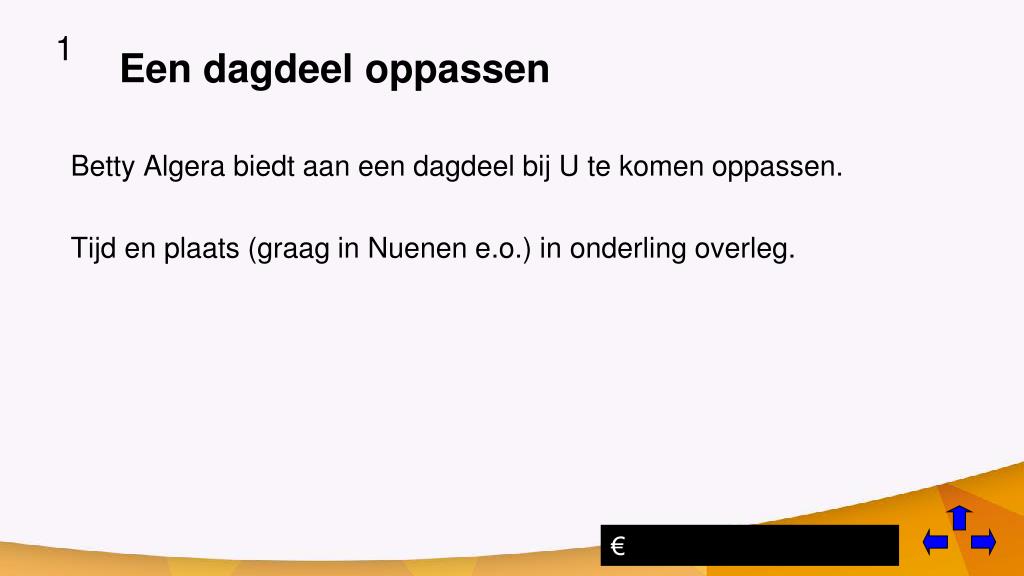 PPT - Een dagdeel oppassen PowerPoint Presentation, free download - ID - Hoe Lang Is Een Dagdeel
