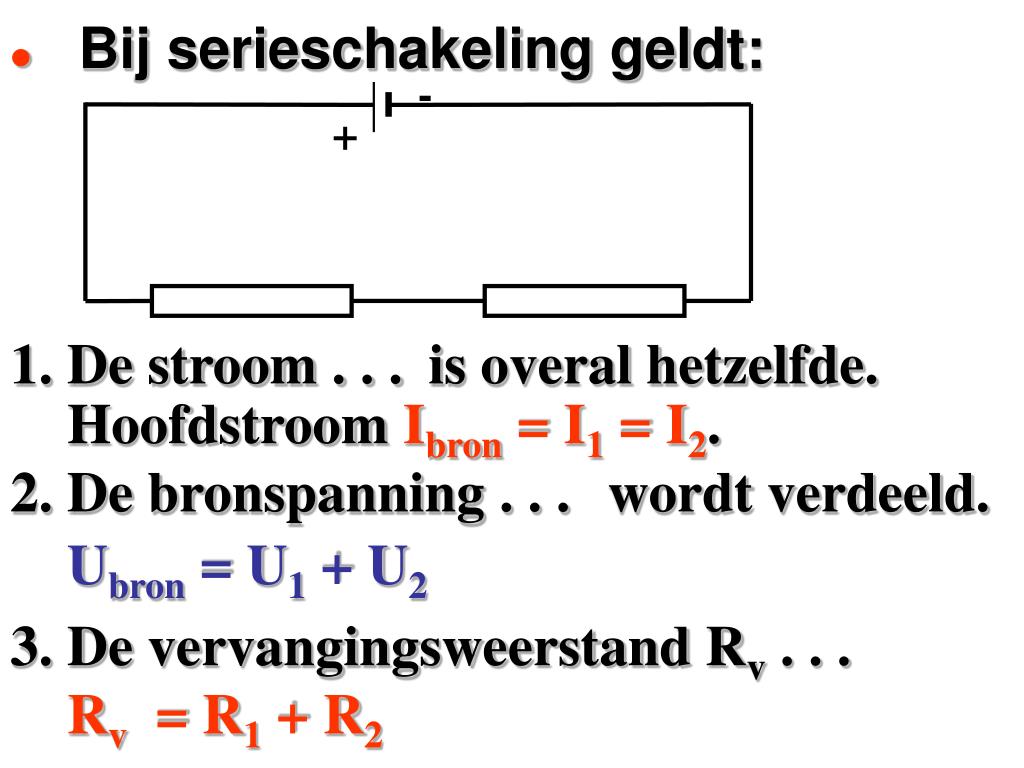 PPT - Electrische stroom PowerPoint Presentation, free download - ID - Wat Is N Bij Stroom