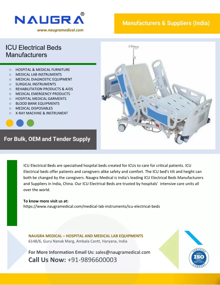 PPT - ICU Electrical Beds Manufacturers PowerPoint Presentation, free - Wat Kost Een Ic Bed Per Dag