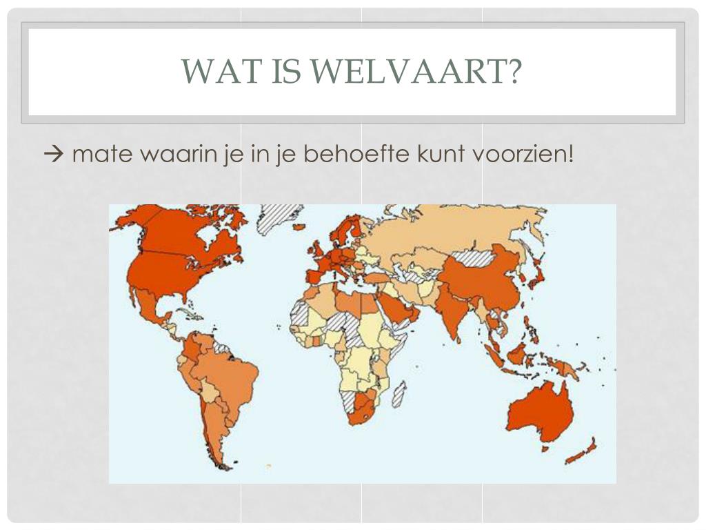 PPT - Les 1 (H13.1) PowerPoint Presentation, free download - ID:3927355 - Wat Is Het Verschil Tussen Welvaart En Welzijn
