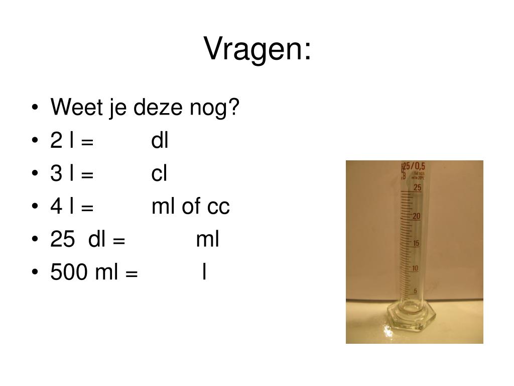 Hoeveel Ml Is 1 Cc