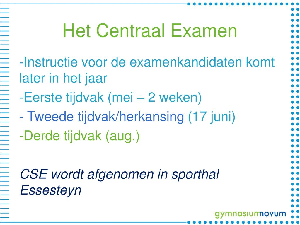 Mag Je Een 3 Halen Voor Centraal Examen
