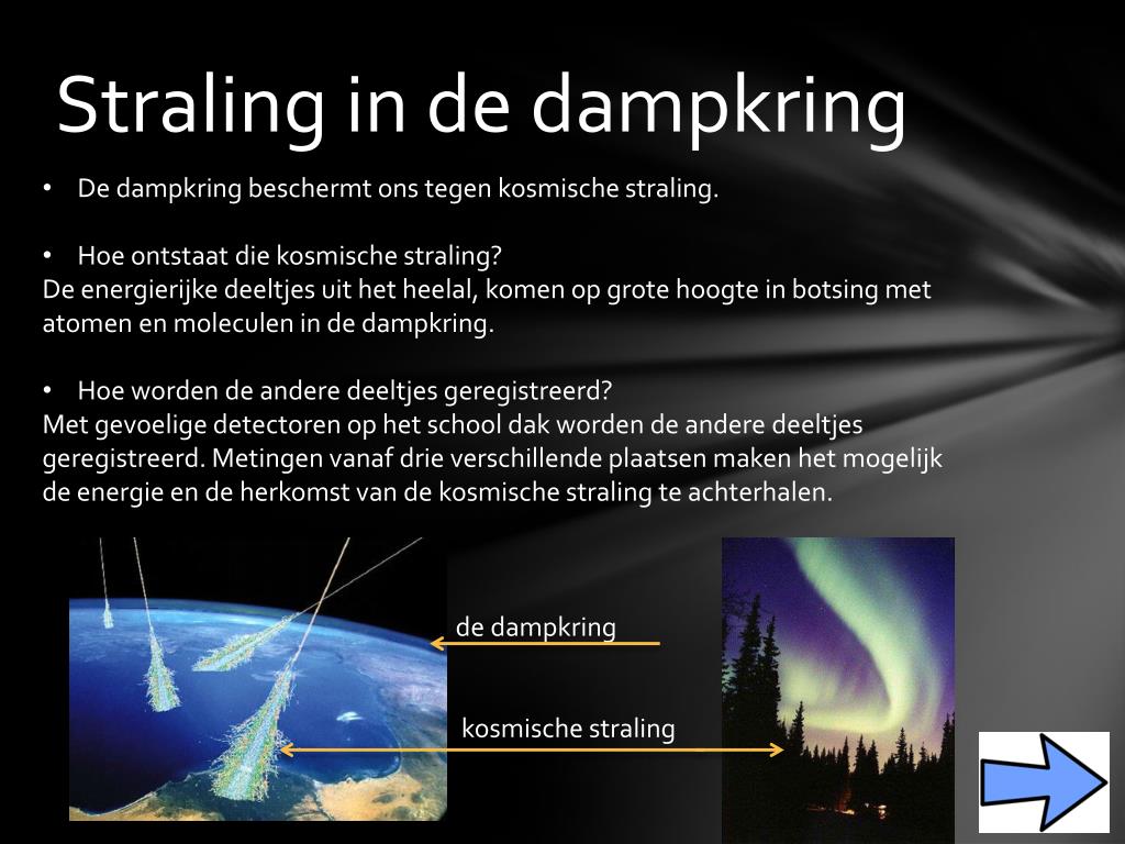 PPT - Wat doet de dampkring met binnenkomende straling? PowerPoint - Hoe Hoog Is De Dampkring