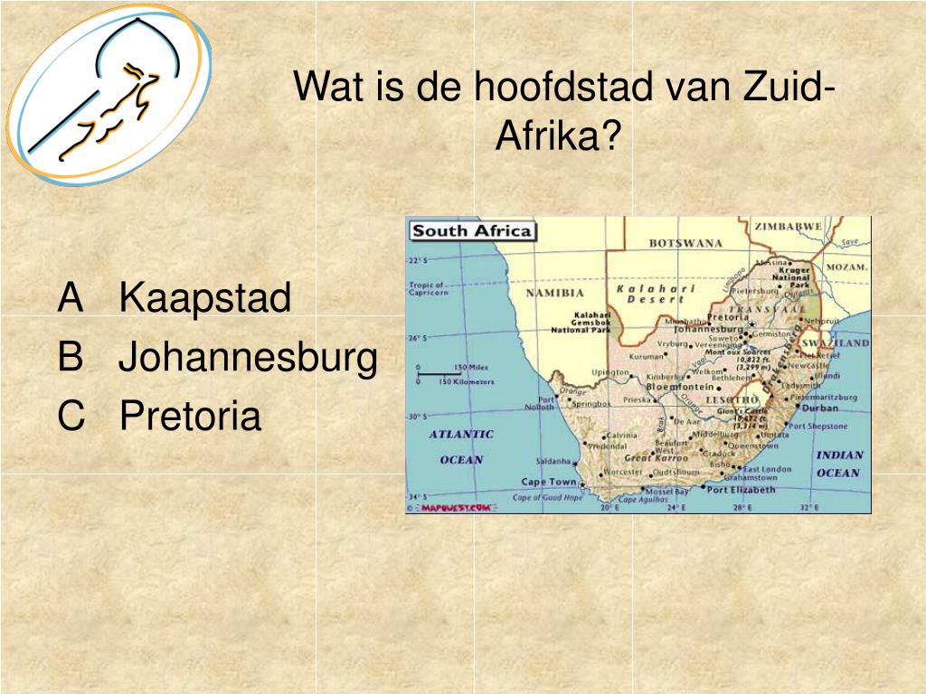 PPT - Wat is de hoofdstad van Zuid-Afrika? PowerPoint Presentation - Wat Is De Hoofdstad Van Zuid Afrika