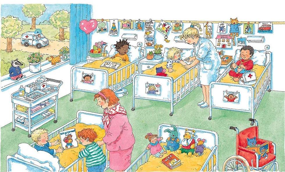Praatplaat ziekenhuis | Picture prompts, Toddler education, Visual - Hoevaak Mag Je Ziek Zijn Op School