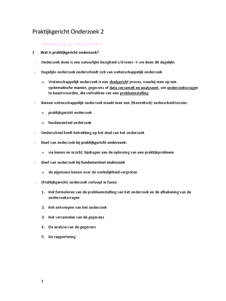 Praktijkgericht Onderzoek In Bedrijf Pdf
