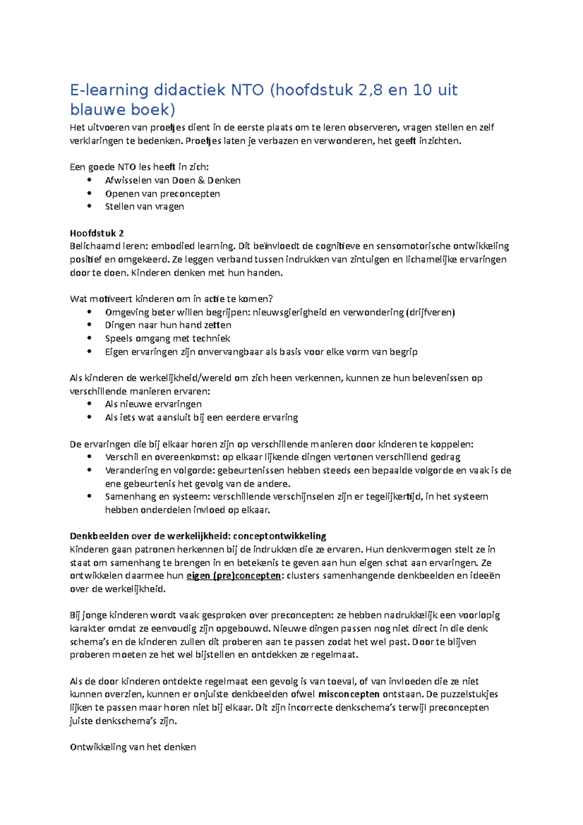 Praktische didactiek voor natuur en techniek - Natuuronderwijs - Praktische Didactiek Voor Natuur En Techniek