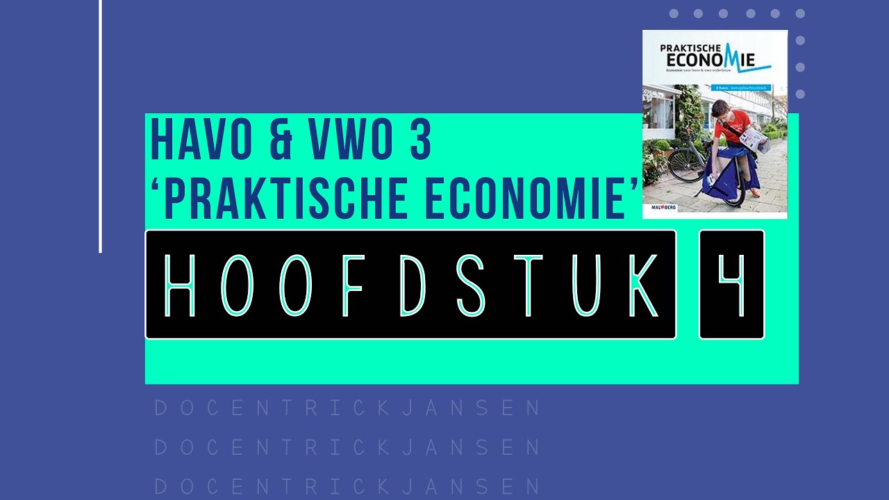 Praktische Economie Hoofdstuk 4 HAVO VWO 3 ''Financiën in balans - Hoeveel Procent Van Nederland Doet Havo