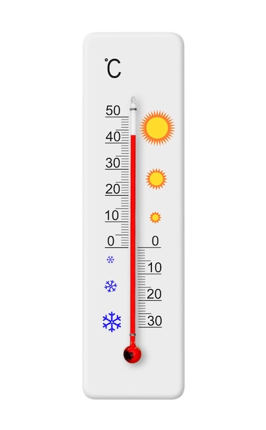 Premium Photo | Celsius scale thermometer isolated on white background - Wat Als Je Temperatuur 34 Graden Is