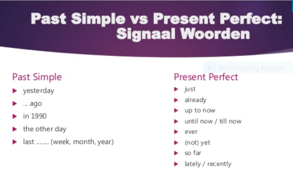 Present Perfect Oefenen - Present Perfect En Past Simple Oefenen