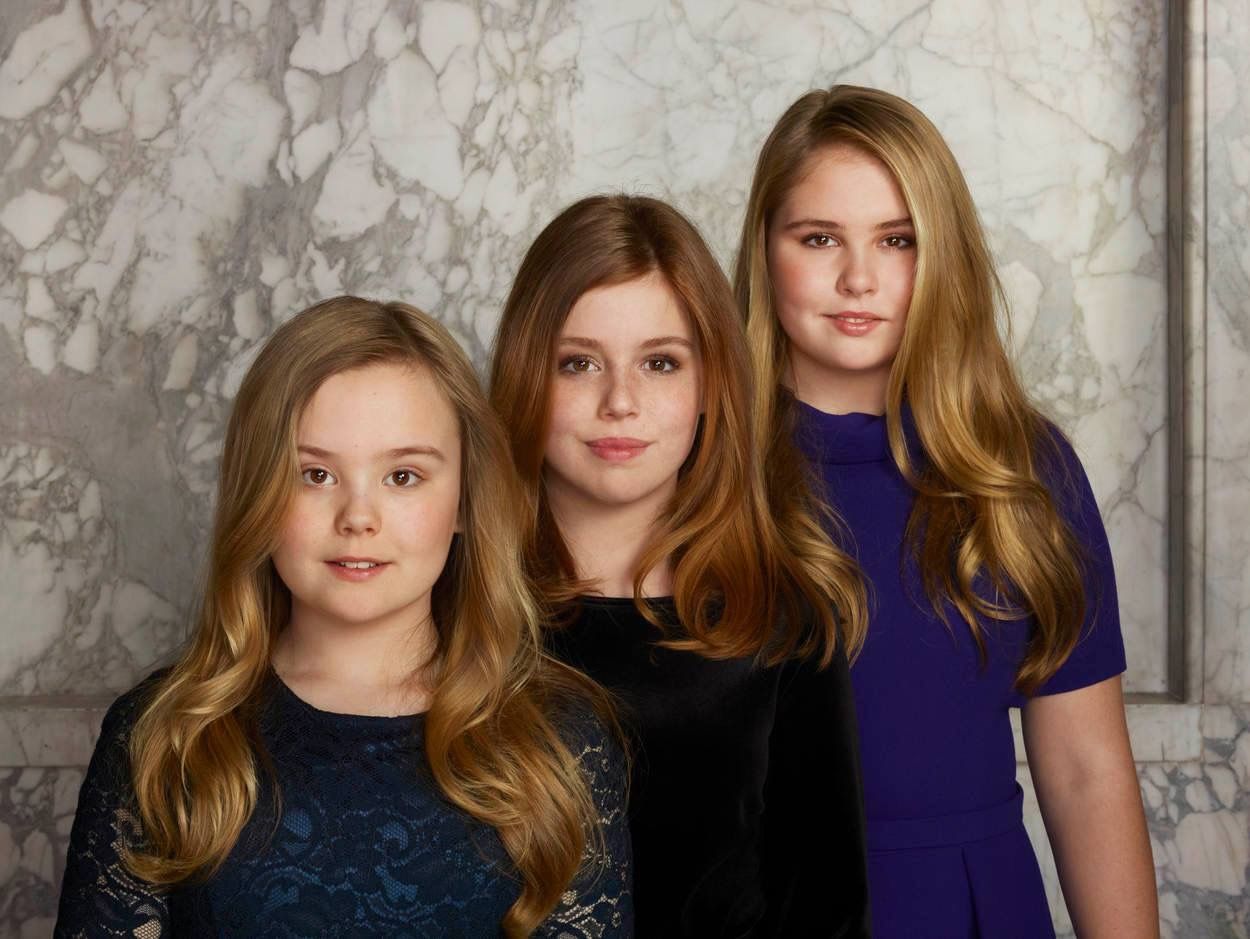Princess Amalia, alexia, ariane of the Netherlands. #amalia #alexia # - Broers Van Willem Van Oranje