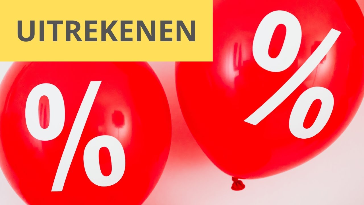 Procentuele verhoging en verlaging - YouTube - 5 Halen 3 Betalen Hoeveel Procent Korting