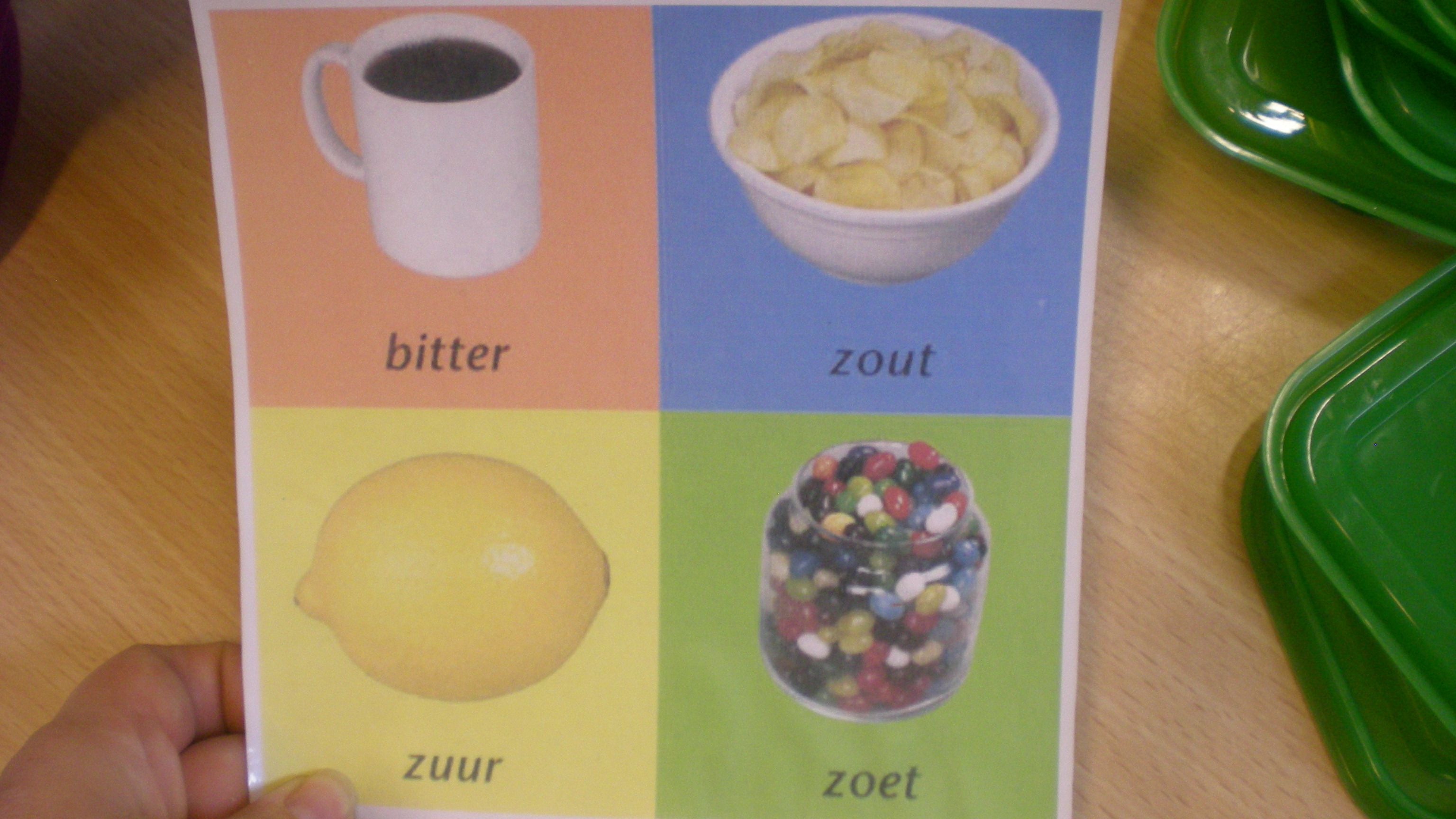 Zoet Zout Zuur Bitter