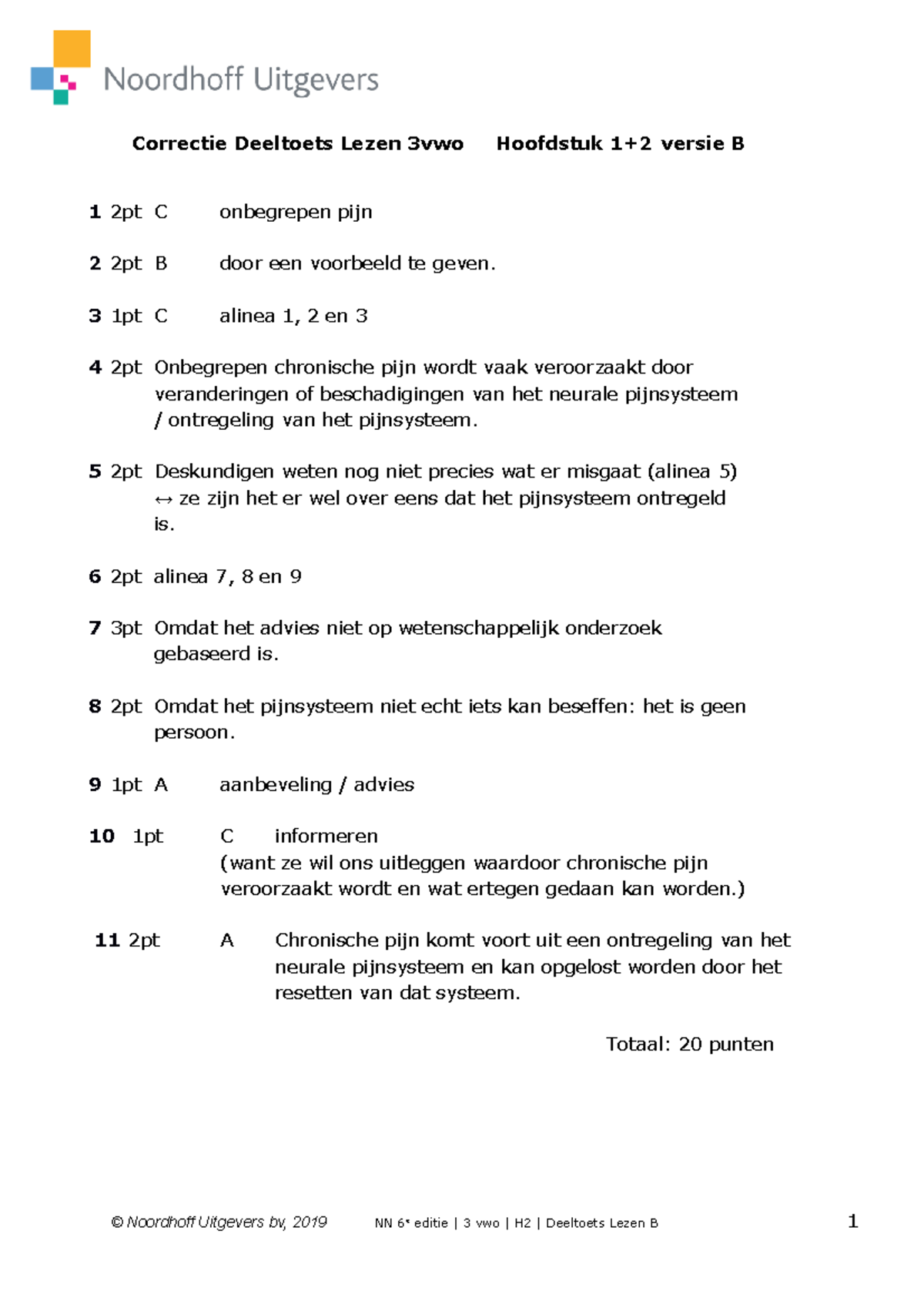 Proeftoets Lezen H1+H2 - antwoorden - Correctie Deeltoets Lezen 3vwo - Overal Natuurkunde 3 Vwo Antwoorden Hoofdstuk 5