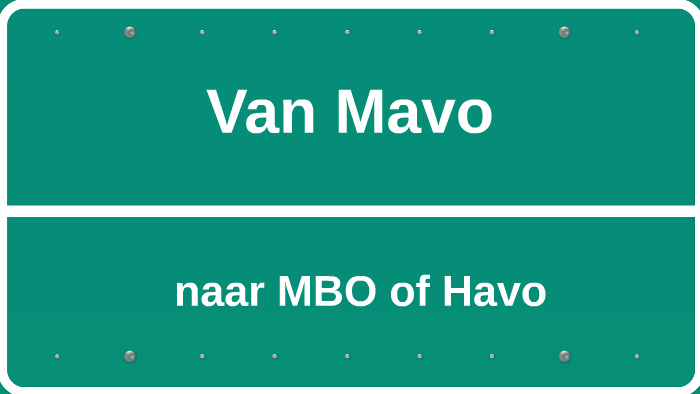 Van Mavo Naar Havo Eisen