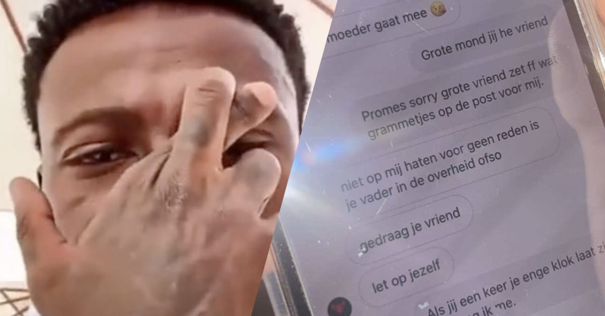 Promes laat zich uitdagen op Instagram en showt 'enge klok' in video - Die Heeft Je Vader Niet