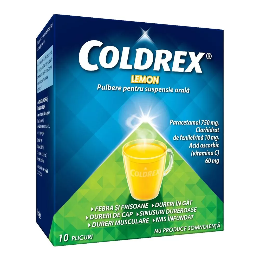 Prospect Coldrex raceala si tuse, 500 mg/200 mg/10 mg, 10 p : Farmacia - Coldrex Neusspray 3 In 1