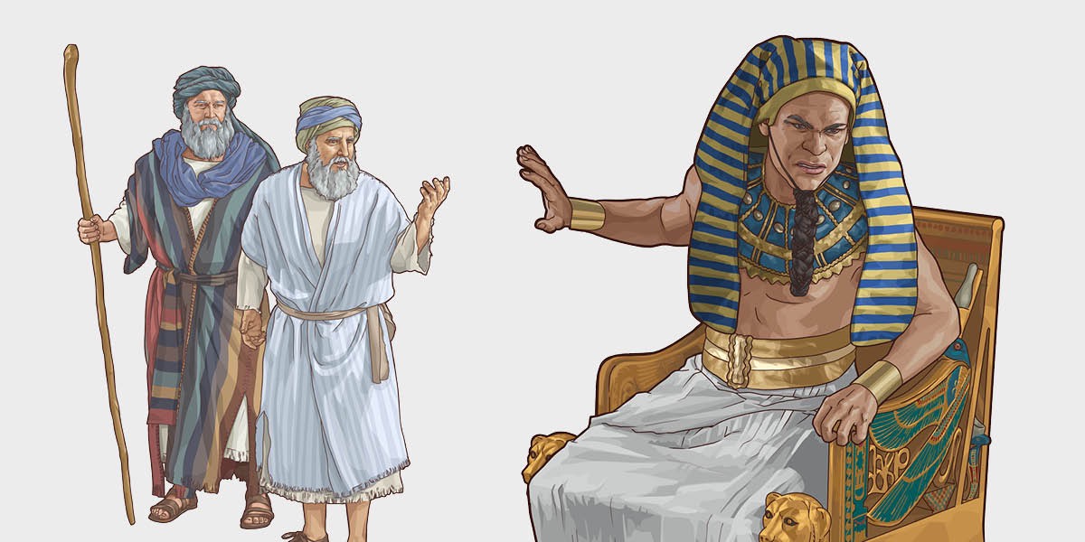 Proud Pharaoh Unwittingly Serves God’s Purpose — Watchtower ONLINE LIBRARY - Mozes Ging Langs Bij De Farao