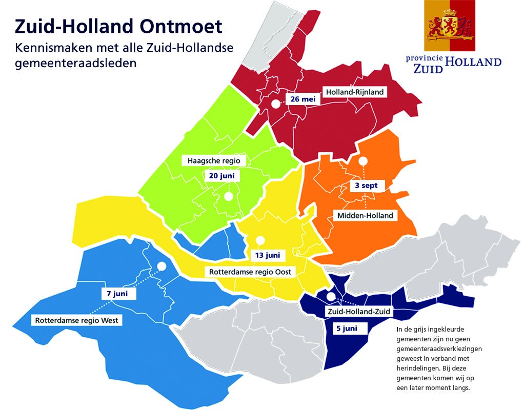 Provincie Zuid-Holland on Twitter: "De provincie ontmoet nieuwe - Plaats In Zuid Holland 5 Letters