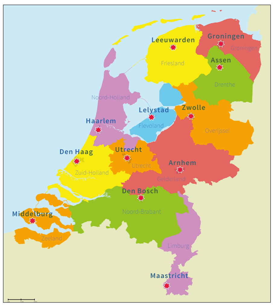 Provincies Nederland En Hoofdsteden Topografie Groep - vrogue.co - Nederland Met Provincies En Hoofdsteden