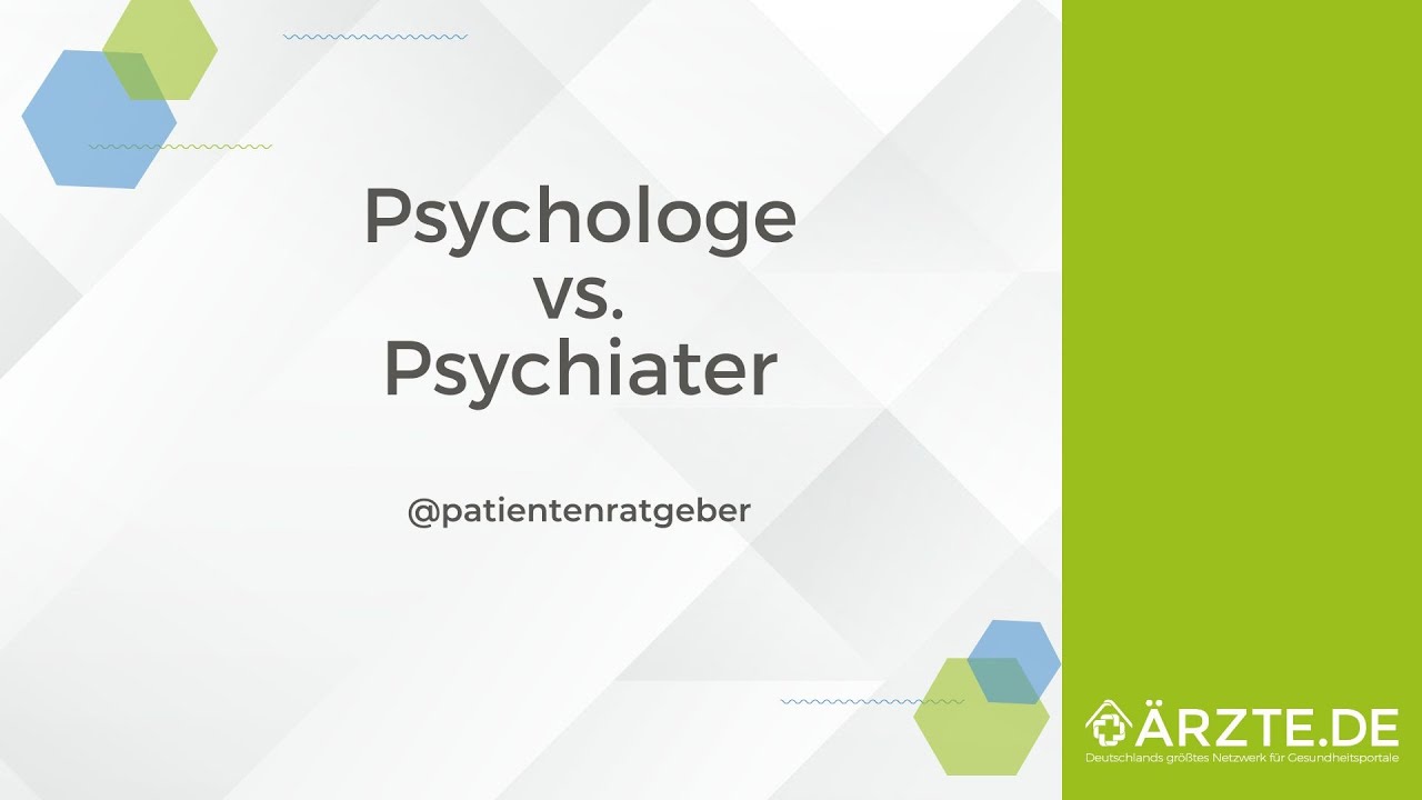 Psychologe vs Psychiater - YouTube - Verschil Psychologie En Toegepaste Psychologie