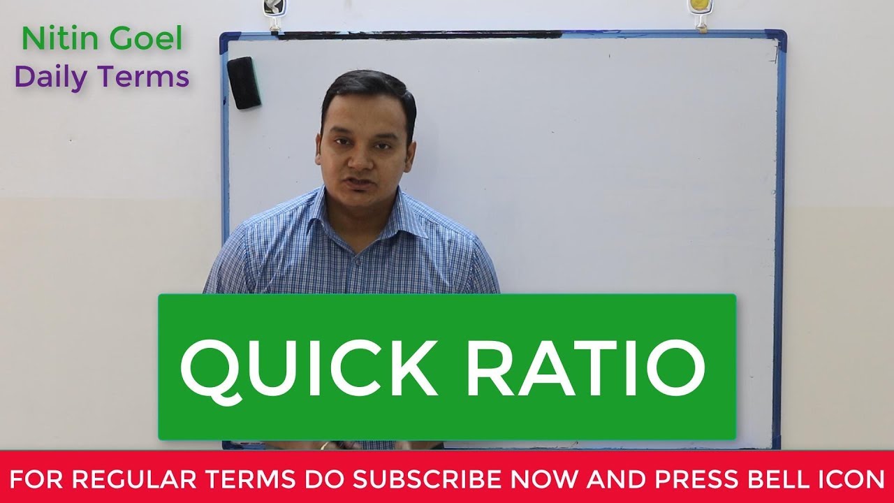 Hoe Bereken Je Quick Ratio