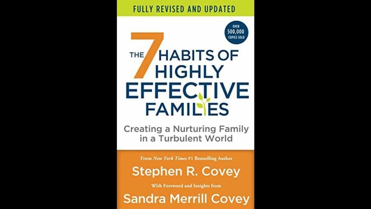 Quick summary of The 7 Habits of Highly Effective Families by Stephen - Covey 7 Habits Of Highly Effective