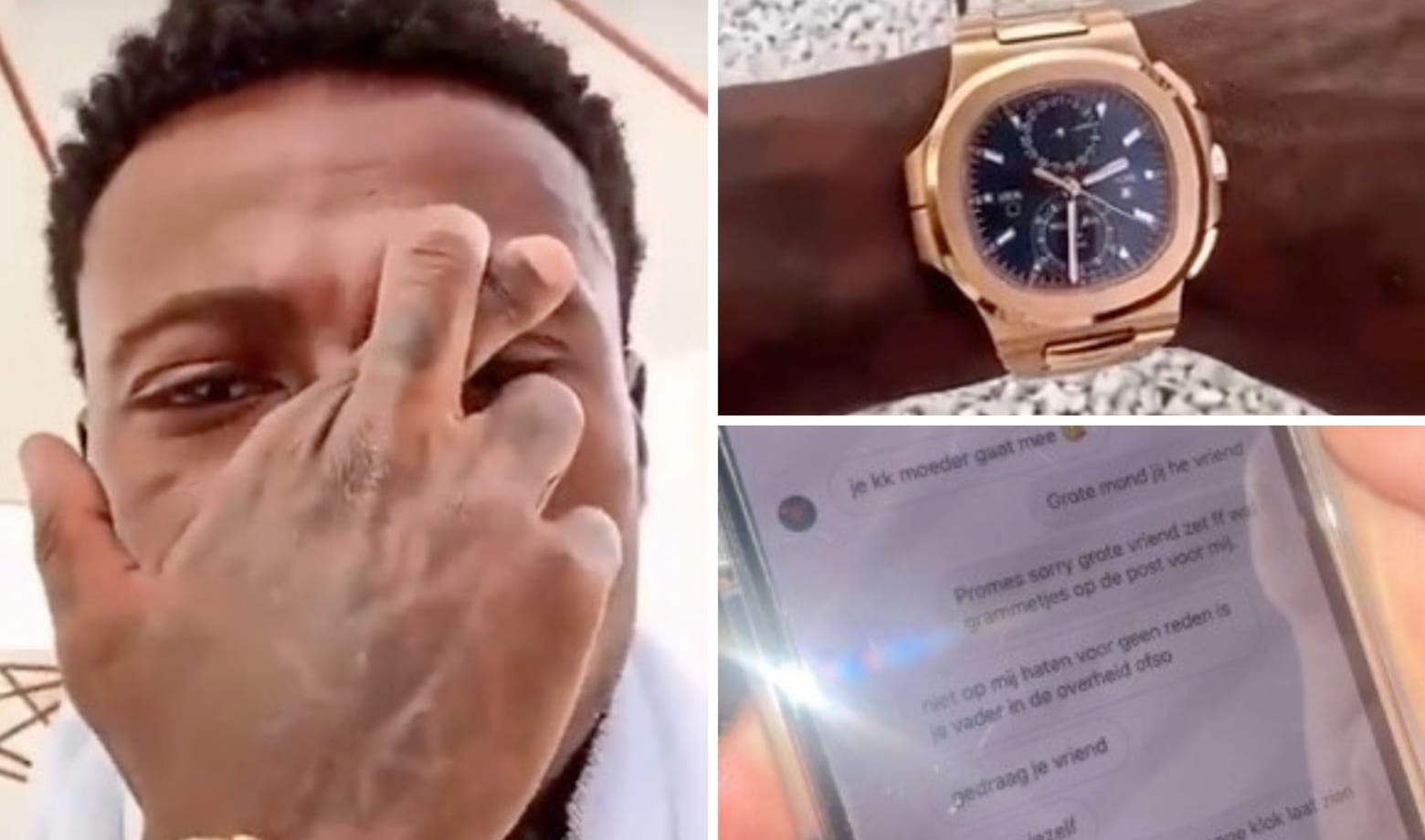 Quincy Promes wordt uitgedaagd, gaat confrontatie aan en showt zijn - Die Heeft Je Vader Niet