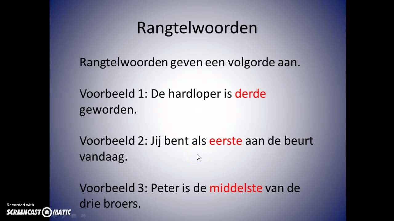 Hoe Wordt De N Term Bepaald