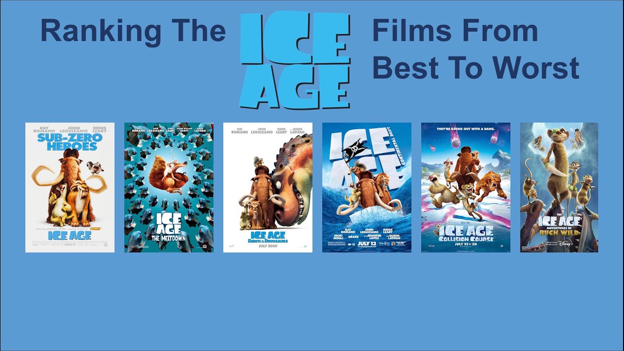 Ranking The Ice Age Films From Best To Worst - YouTube - Hoeveel Ice Age Films Zijn Er