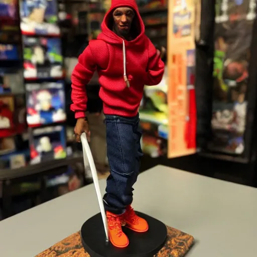 Rapper Calvin Broadus as an action figure. PVC posable | Stable - Onder Welk Pseudoniem Is Rapper Calvin Broadus Bekend