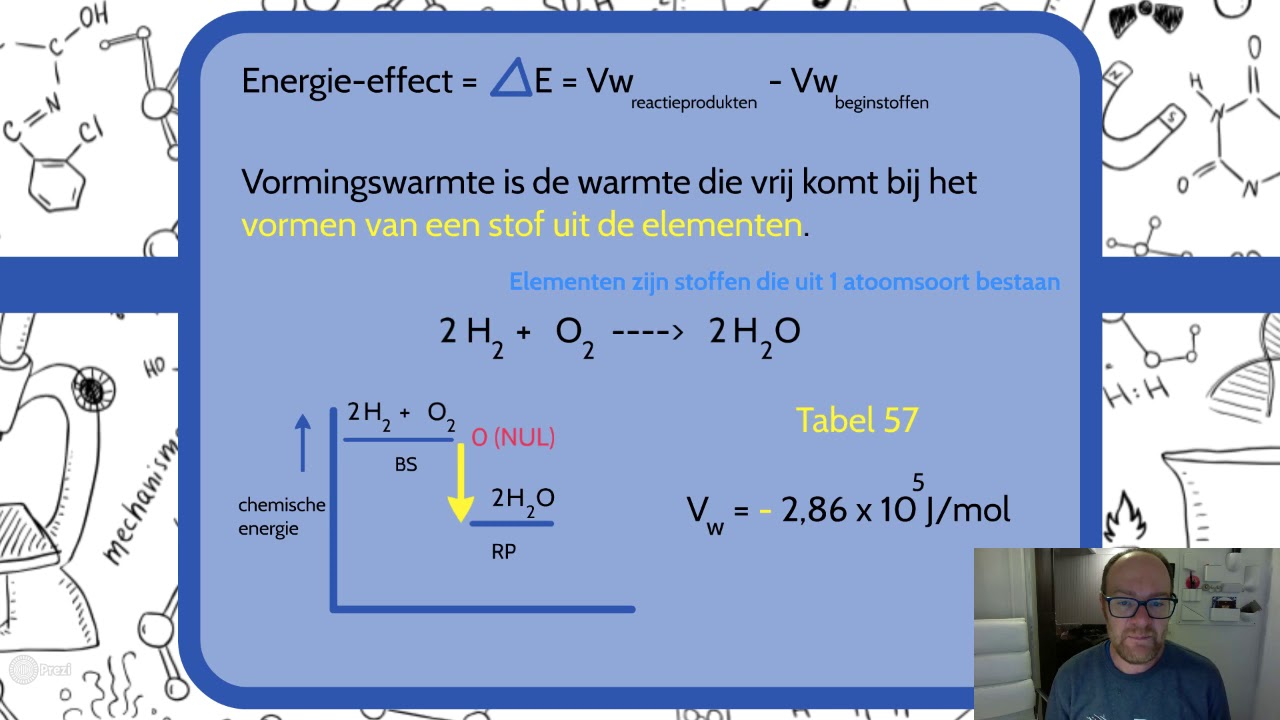 reactiewarmte berekenen - YouTube - Hoe Bereken Je De Reactieafstand