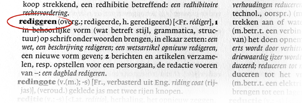 Redigeren - Text à Grande Vitesse - Manieren Om Een Tekst In Te Leiden