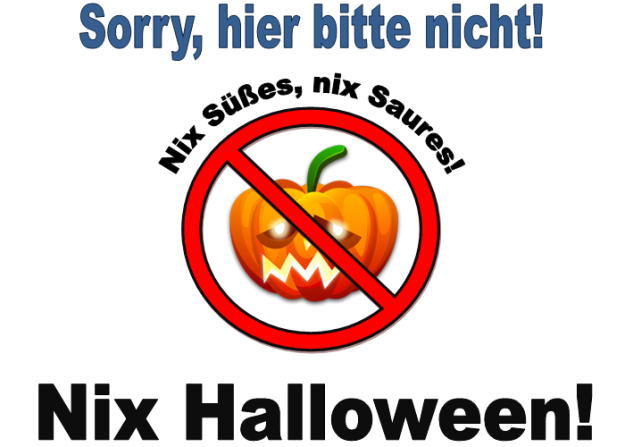 Referenz Anti Halloween Sprüche - Sammlung deutscher weiser Sprüche und - Ik Vier Geen Halloween