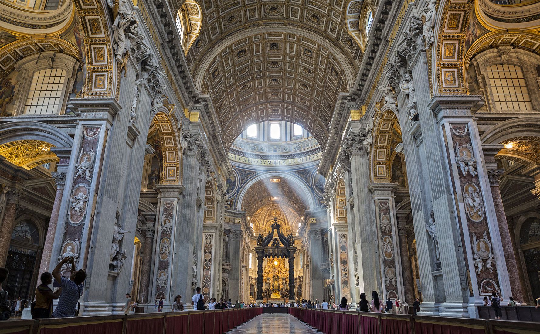 Sint Pietersbasiliek Piazza San Pietro Vatican City Vaticaanstad