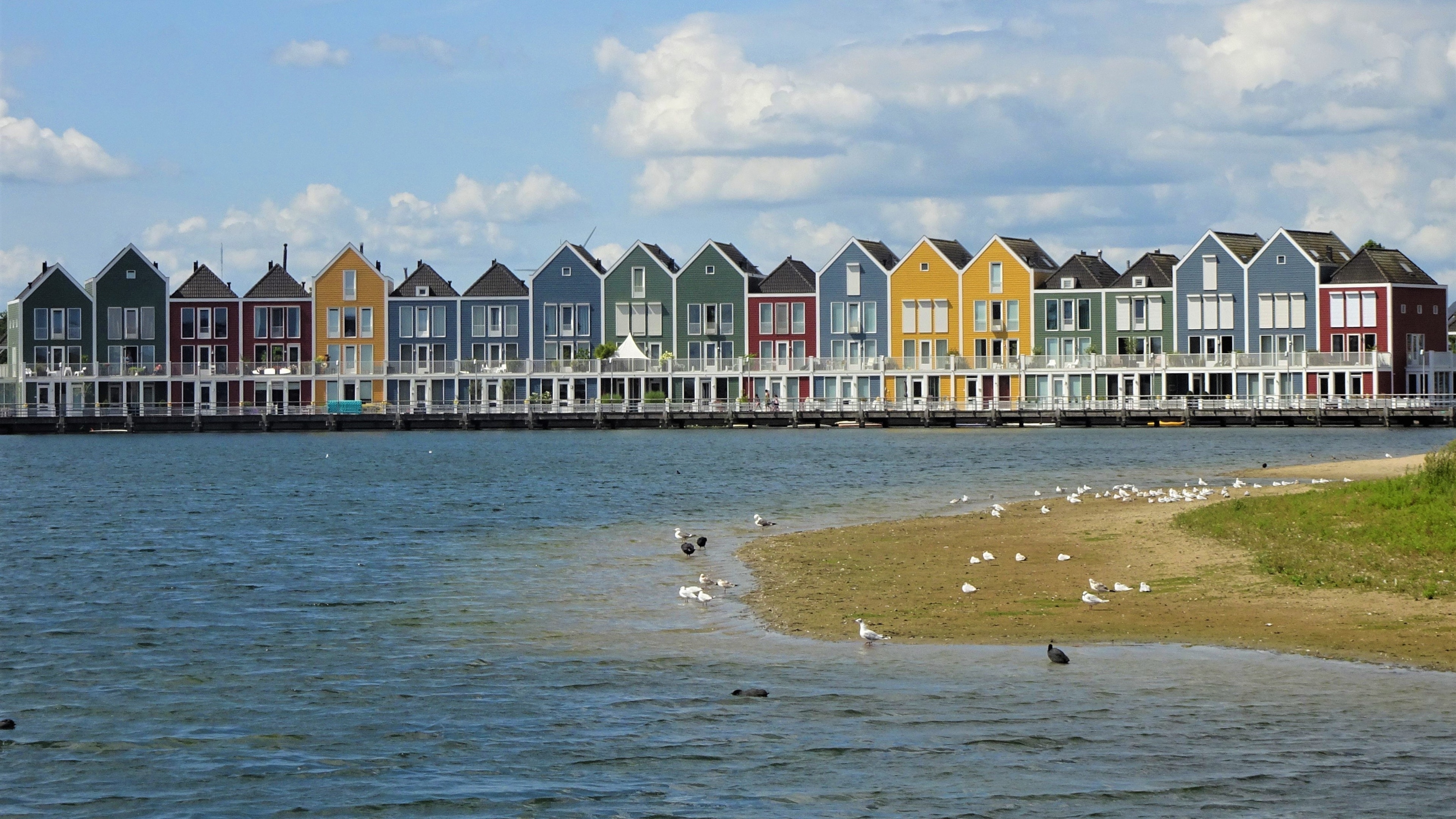 Houten Balken In Stalen Ligger