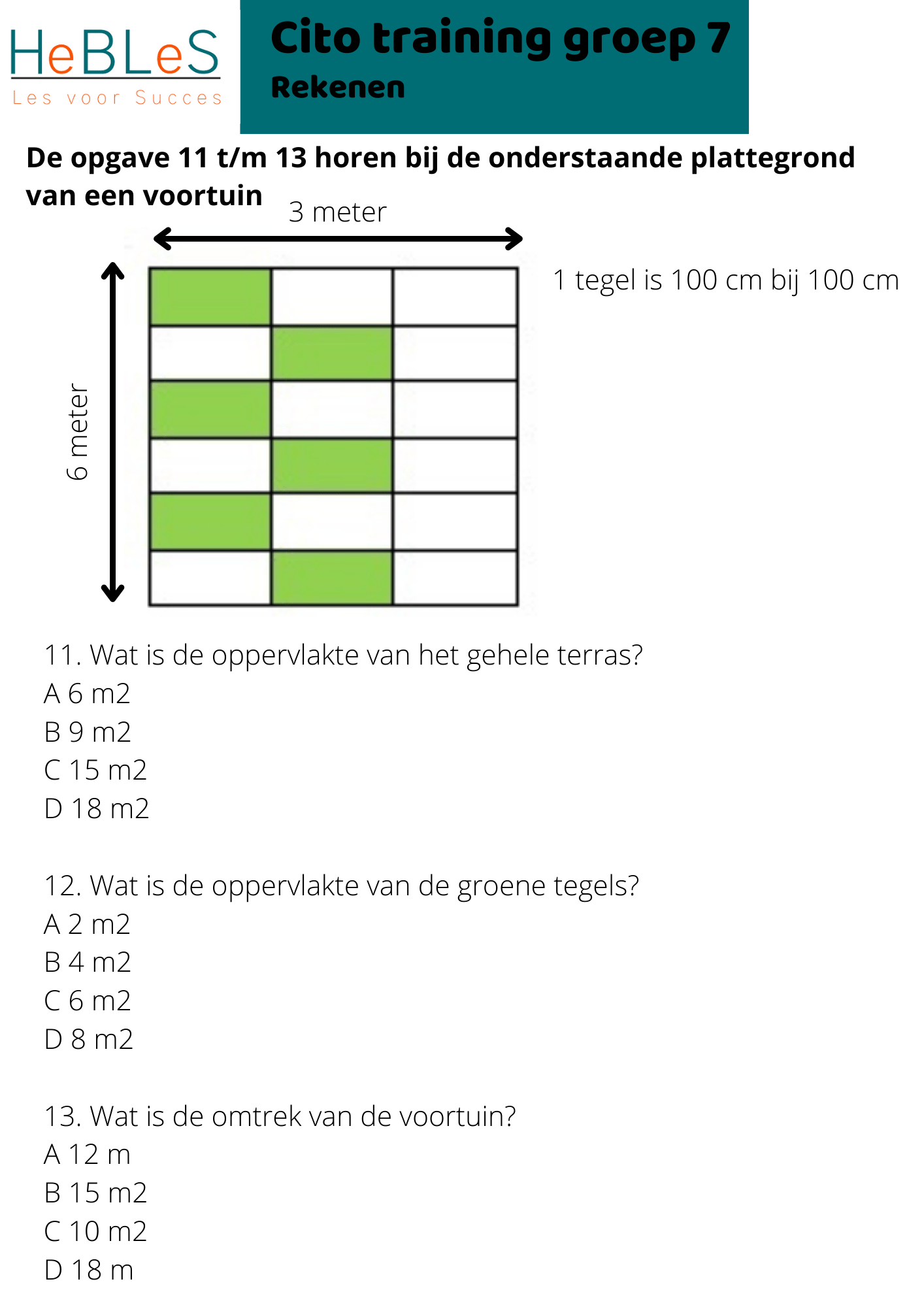 Oefenen Cito Rekenen Groep 7