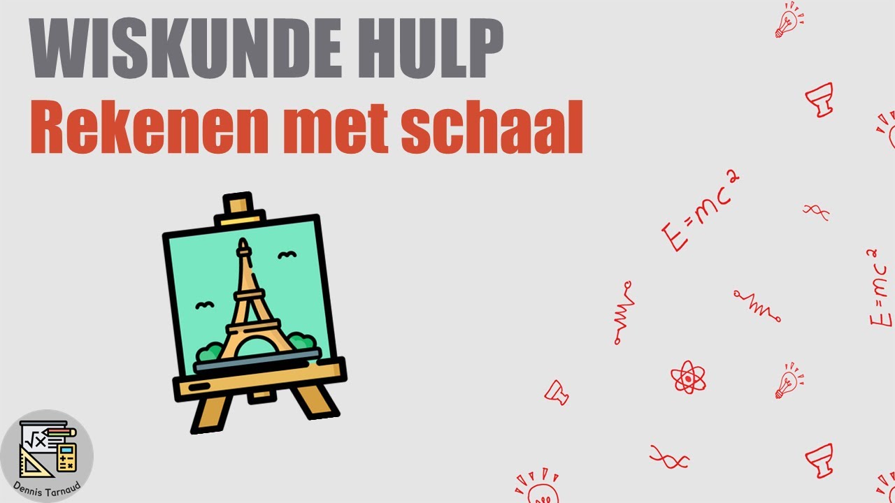 Rekenen met schaal - (Wiskunde 1e middelbaar) - YouTube - Tussendoelen Rekenen-wiskunde Voor Het Primair Onderwijs